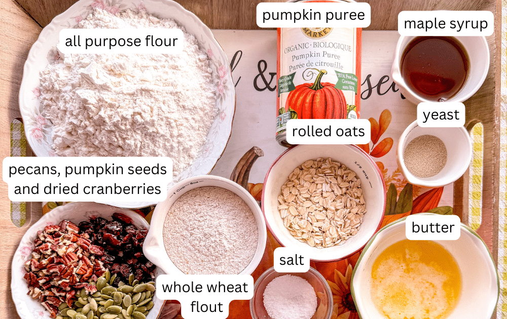 pumpkin bread ingredients
