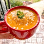 sweet potato and carrot soup