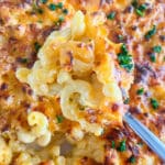 up close mac and cheese
