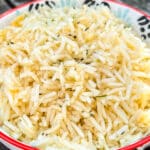 seasoned buttered rice