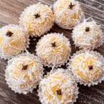 beijinho de coco, coconut kisses, brigadeiro de coco