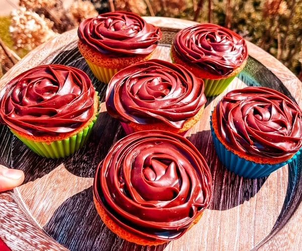 Brazilian Carrot Cupcakes with Brigadeiro Frosting