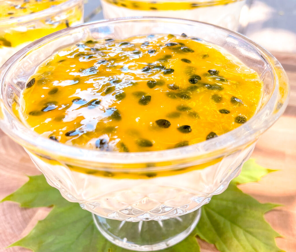 brazilian passion fruit mousse musse de maracuja