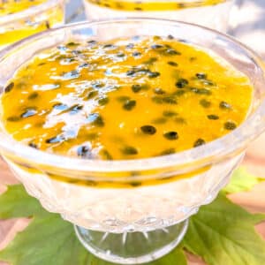 passion fruit mousse