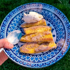 cinnamon sugar plantain