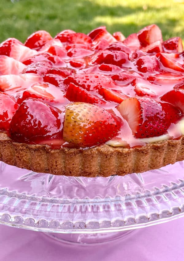 Shiny Strawberry Tart
