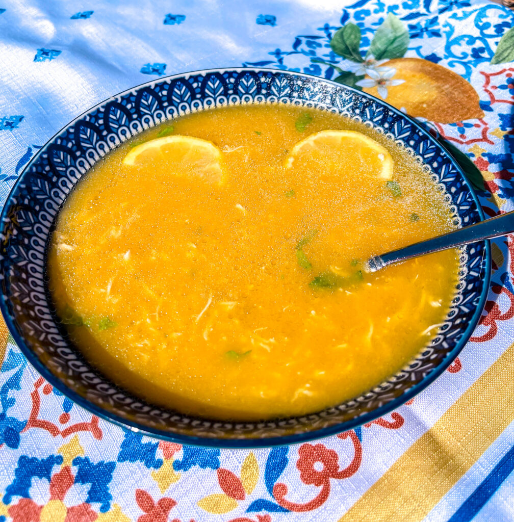 greek lemon soup