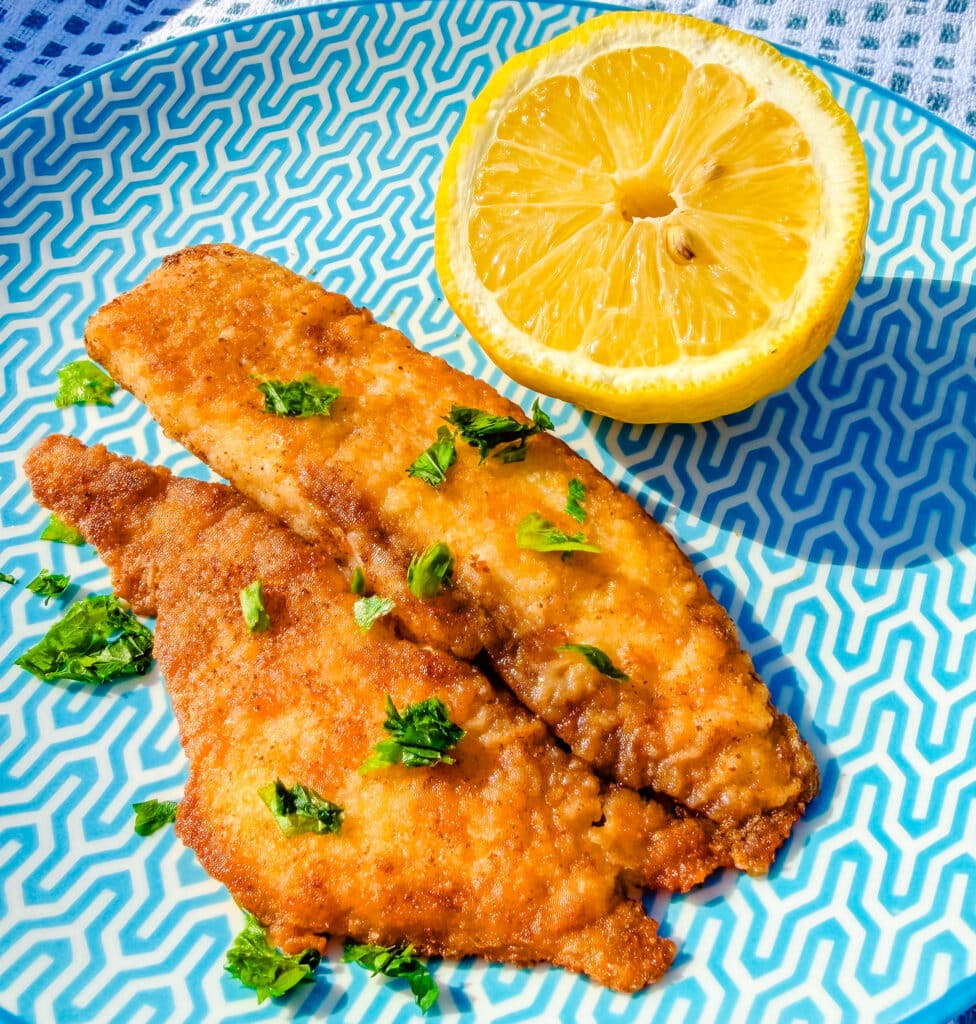 tilapia fillet with lemon
