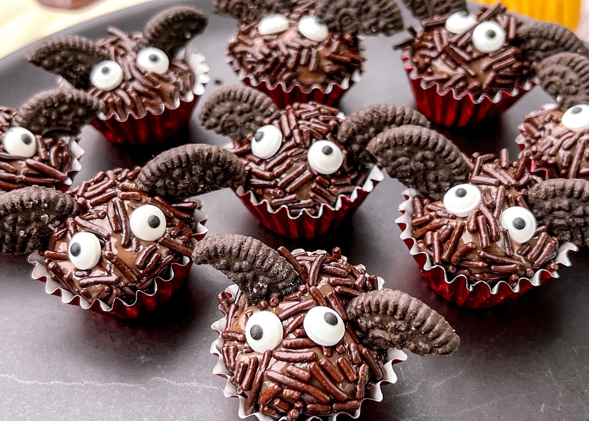 bat brigadeiros closeup