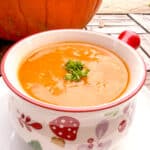butternut squash soup with chicken
