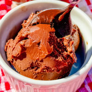 3 ingredient chocolate truffle ice cream