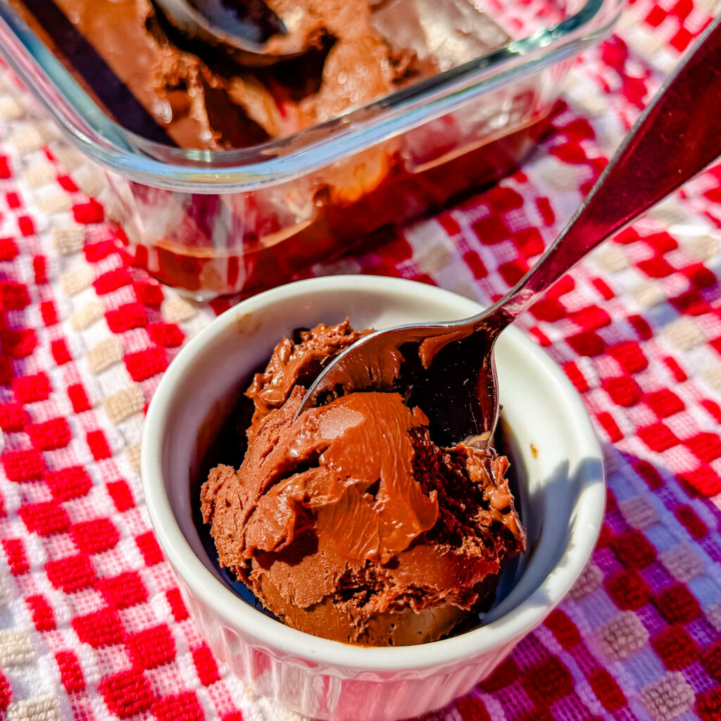 creamy chocolate ice cream