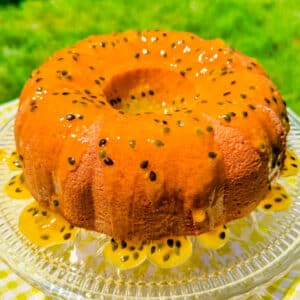 Passion Fruit Bundt Cake