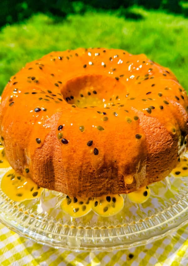 Passion Fruit Bundt Cake
