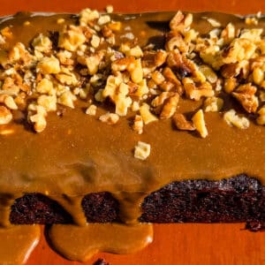 banana bread with walnuts