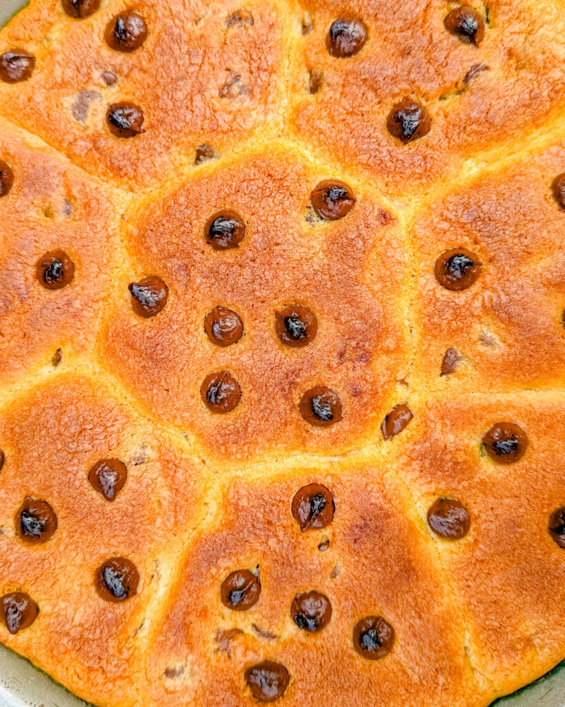 cookie skillet closeup